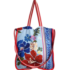 MAXI ECOBAG - 3 ALÇAS BICOLOR REFORÇADAS / CÓD. RF_037 na internet