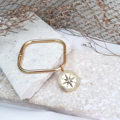 Bracelete Rosa dos Ventos Gold