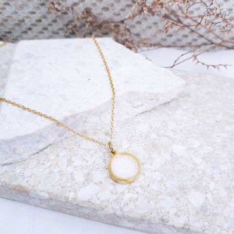 Colar Capsula Sal Gold