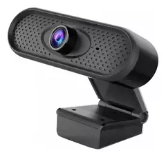 Webcam Cámara Web Usb 1080p Full Hd Articulada Color Negro