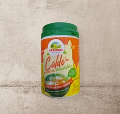 Caldo de verduras en frasco con sal x 200grs.