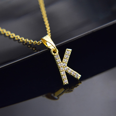 Pingente Customizado Ice Letra Inicial (A até Z - Prata/Ouro) - ICECompany Store