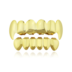 Grillz Vampiro (Com Molde - Prata/Ouro - Estoque Limitado) - loja online