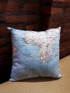 Imagen de Almohadon Mapamundi