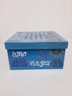 Caja de Recuerdos azul