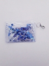 Portatarjetas azul