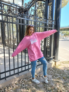 Buzo Barbie Rosa cuello redondo - tienda online