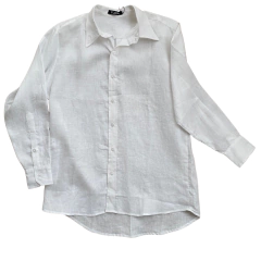 Camisa Oversized Linho - Saias feitas com amor para mulheres com estilo | Flaya