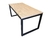 Conjunto de mesa estilo indutrial na internet