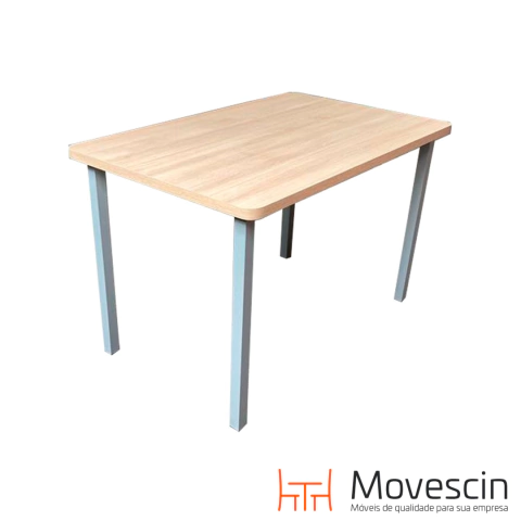 MR-28- Mesa para Refeitórios - Mesa com 04 pés