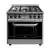 COCINA INDUSTRIAL MORELLI 900 COUNTRY INOX