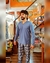 PIJAMAS MASCULINOS - COLEÇÃO AZUL XADREZ - comprar online