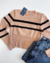 CROPPED TRICOT LISTRAS na internet