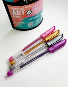 Caneta Gel Art GlitterJocar unid.