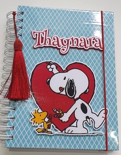 Coleção de Cadernos Snoopy - unid. na internet