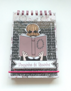 Bloquinho Personalizado com Capa 3D - Luca Marcadores
