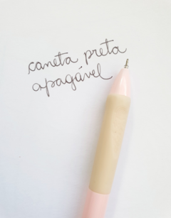 Caneta Click Esferográfica Coração Pastel - unid. - Luca Marcadores