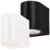 PLUTON UNI/ 1X7W PLUTON UNI LUM. CON FRENTE CURVO UNIDIRECCIONAL PARA GU10 X1 -IP 44