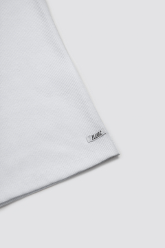 Regata Plano C Ribbed Basic Branca - 518922 - comprar online