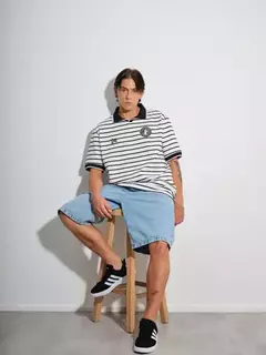 Polo Plano C Stripe DTF Listrada - 519009