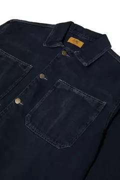 Jaqueta Jeans Coton Plano C preta 519279