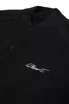 Casaco Bomber Raglan Preto 519301 - loja online