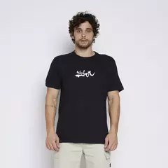 Camiseta Quiksilver Impaired Logo DNA Preta - 518612