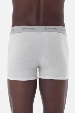 Cueca Boxer Approve Branca/Cinza - 517868 - comprar online