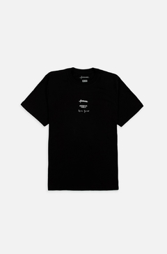Camiseta Approve Yourself Bold Letter Preta - 510430