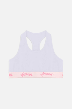 Top Underwear Approve Branco Rosa Quartz - 518390 - comprar online