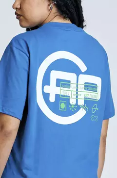 Camiseta Bold Approve Only AP System Azul Royal - 516740 - Style Loja | Skate, surf & streetwear