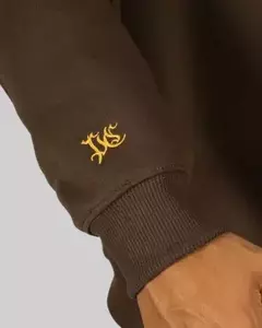Moletom sem Capuz Plano C Marrom 519281 na internet