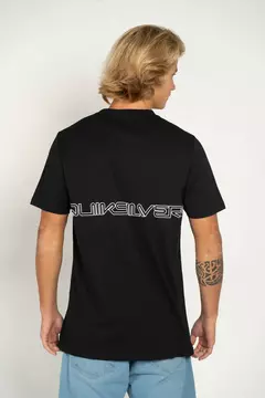 Camiseta Quiksilver M/C Word Block Preto 516394 - comprar online