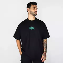 Camiseta Basic Sufgang Preta com logo verde - 519125 - comprar online
