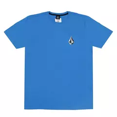 Camiseta Juvenil Volcom Iconic Azul Royal - 518853