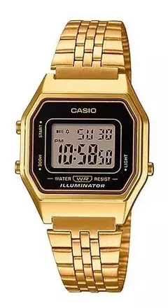 Relógio Casio Dourado LA680WGA - 1DF - 519057