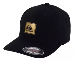 Boné Quiksilver Flexfit Line Print Preto - 518824