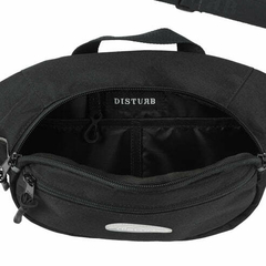 Pochete Disturb Preta - 519015 - Style Loja | Skate, surf & streetwear