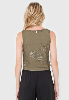 Blusa Cropped Hang Loose Soulplant Amarela - 512326 - loja online