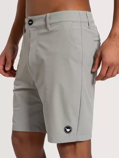 BERMUDA HÍBRIDA CINZA HANG LOOSE NOSEW 519471 - comprar online