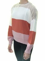 Blusa Roxy Tricot Too Far Branco/Color - 5516846 - loja online
