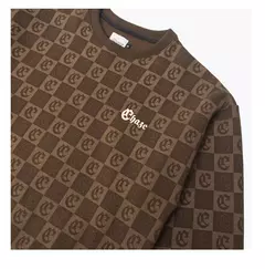 Moletom Chaze Allprinted Marrom 519288 - comprar online