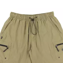 Bermuda Disturb Plain Cargo Nylon Beige - 519018 na internet