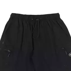 Bermuda Disturb Plain Cargo Nylon Black - 519018 - loja online