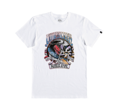 Camiseta Quiksilver The Land Down Under Branco - 518318