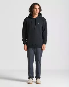 Moletom Canguru Single Volcom Preto - 519135 na internet