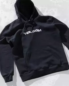Moletom Canguru Volcom Preto - 519135 - loja online