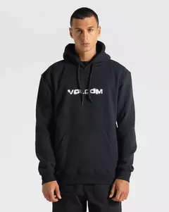 Moletom Canguru Volcom Preto - 519135