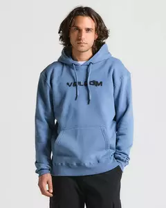 Moletom Canguru Volcom Azul - 519135