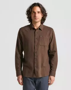 Camisa Flanela Volcom Caden Wren Marrom - 519127